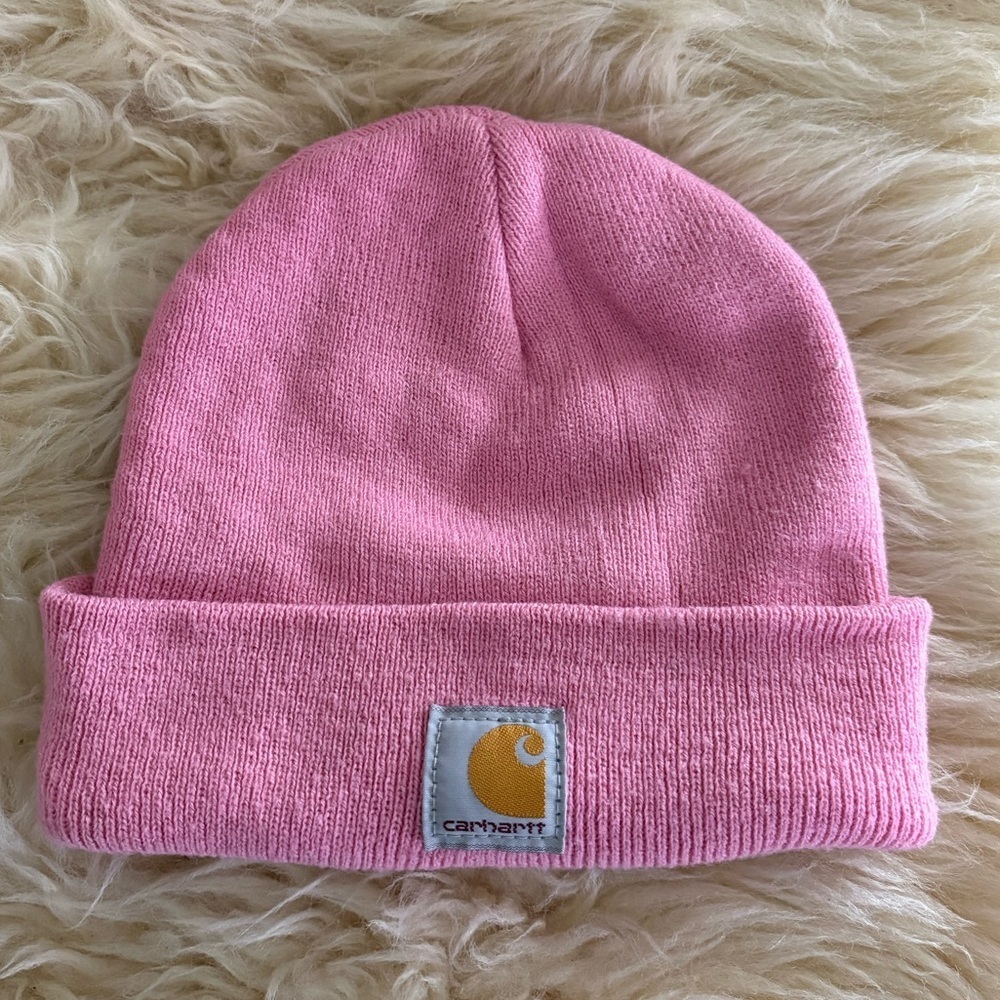 Carhartt Kids Beanie in Soft Pink
